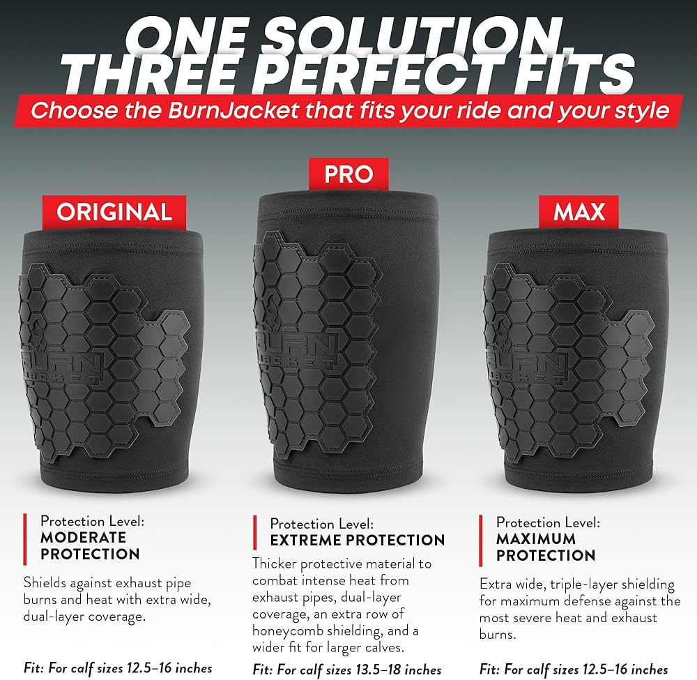 Amazon.co.jp: BurnJacket Pro オートバイ エキゾーストパイプ バーン
