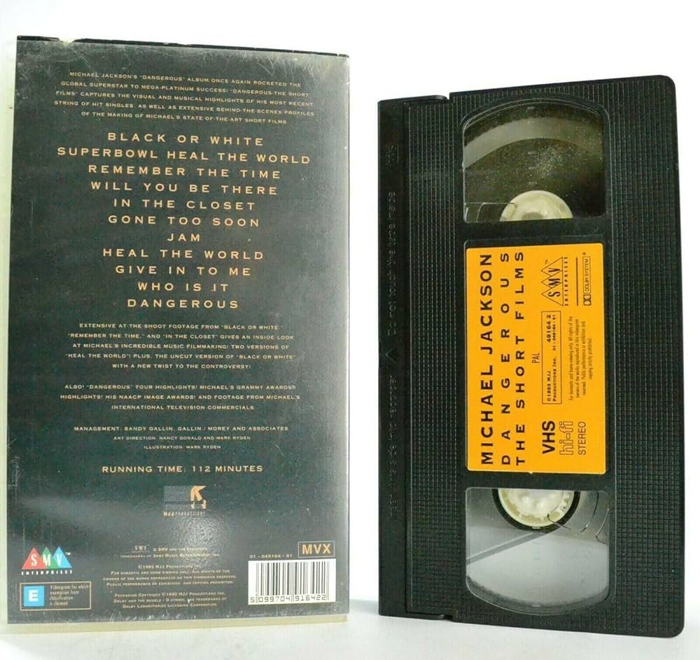 Amazon.com: Michael Jackson - Dangerous - The Short Films