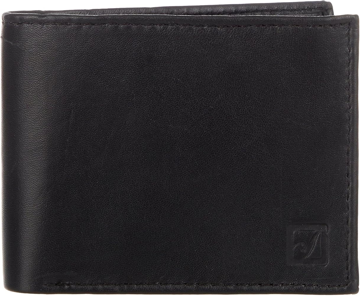 Amazon.com: STONE MOUNTAIN Men's Leather Wallet, TRAVELLER, RFID