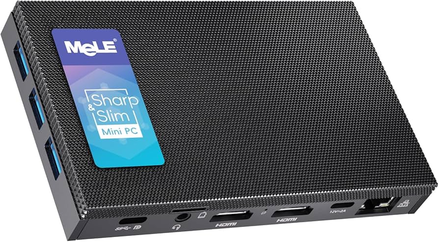 Amazon.com: MeLE Quieter3C Fanless Mini PC N5105 8GB 128GB Small