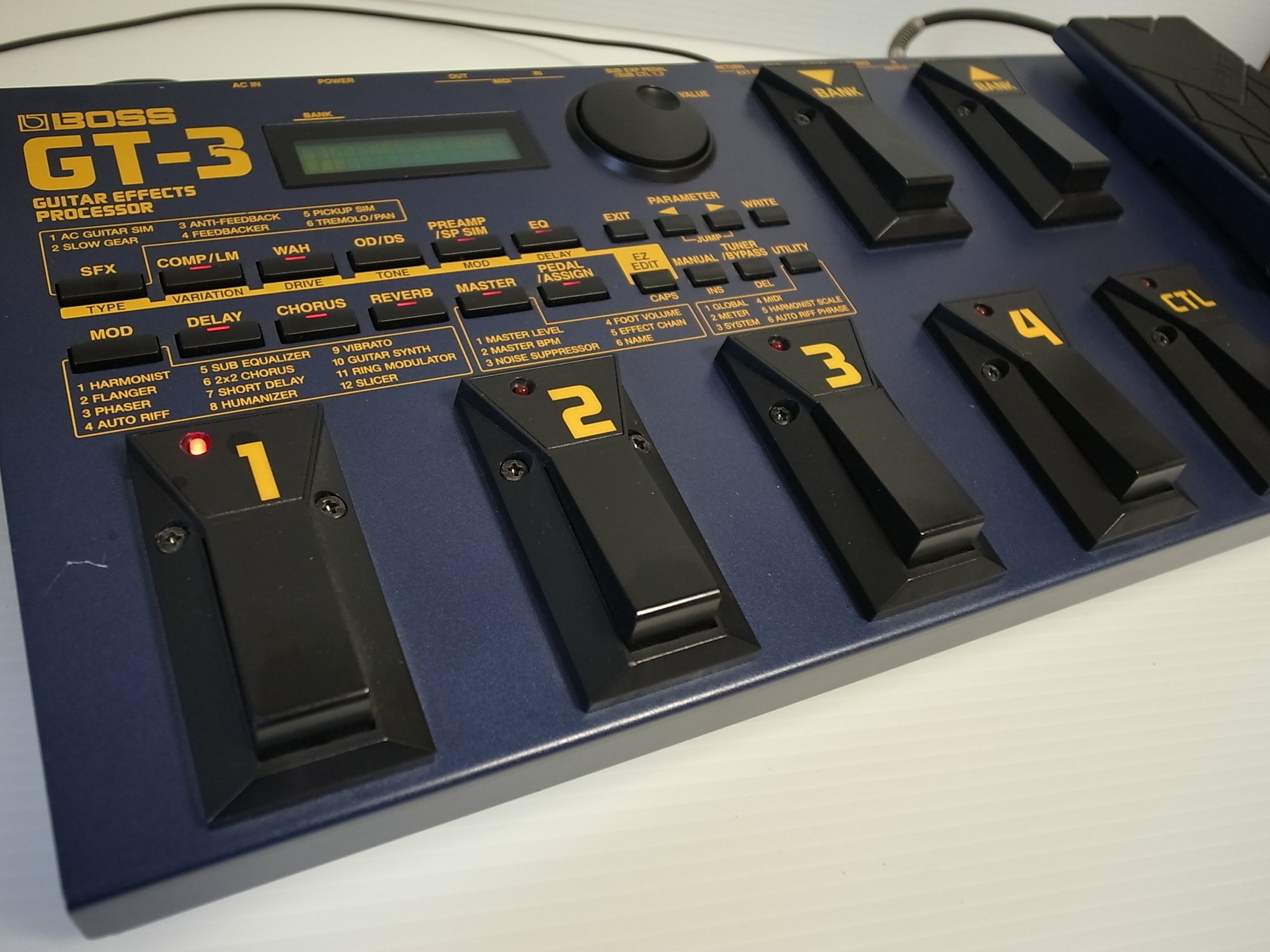 Amazon.co.jp: BOSS ボス ギター用マルチエフェクター GT-3 : 楽器