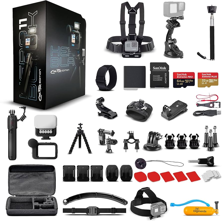 Amazon.com : GoPro HERO11 Black Creator Edition - Includes Volta