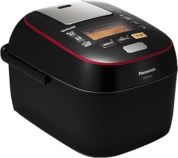 Amazon | パナソニック 5.5合 炊飯器 圧力IH式 Wおどり炊き ブラック