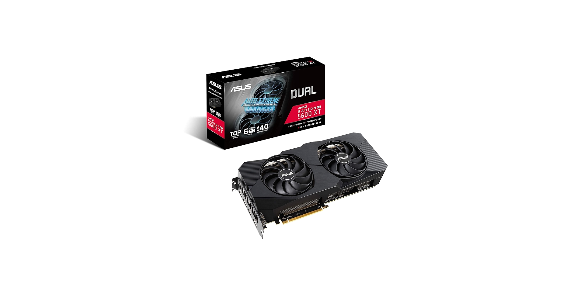 Amazon.com: ASUS Dual AMD Radeon RX 5600 XT EVO Top Edition Gaming