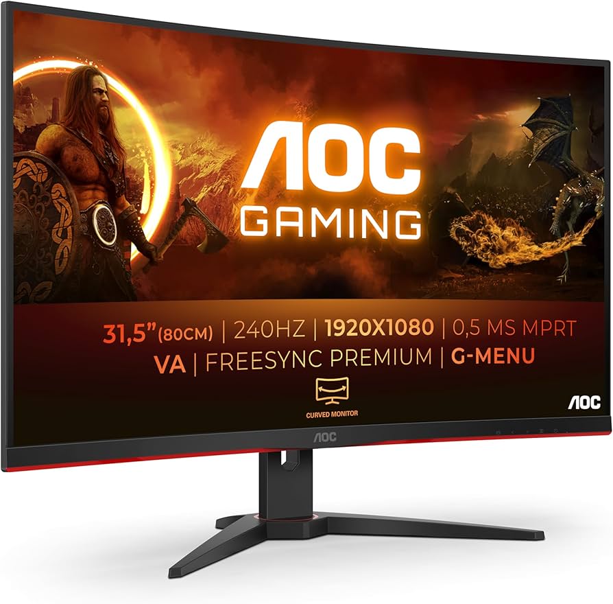 Amazon.com: AOC Gaming C32G2ZE - LED Monitor - Curved - Full HD