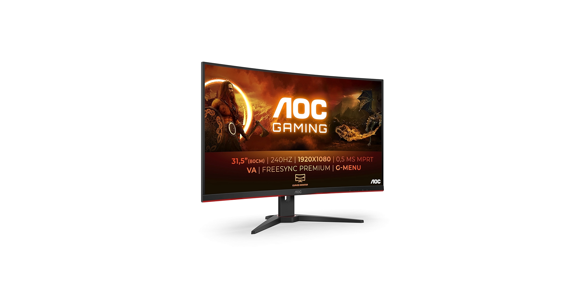 Amazon.com: AOC Gaming C32G2ZE - LED Monitor - Curved - Full HD