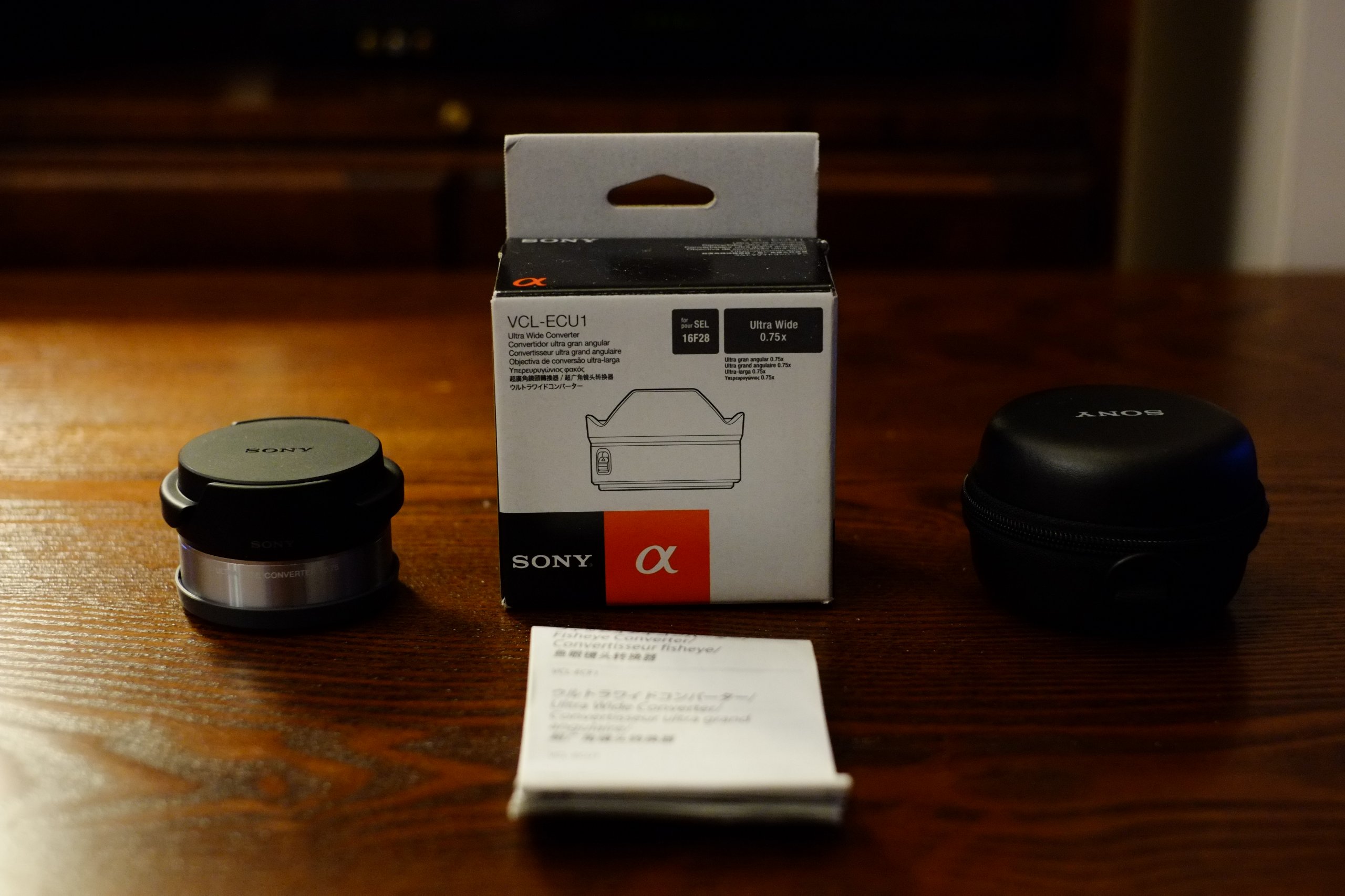 Amazon.com : Sony VCL-ECU1 Ultra Wide Converter, 0.75x, exclusive