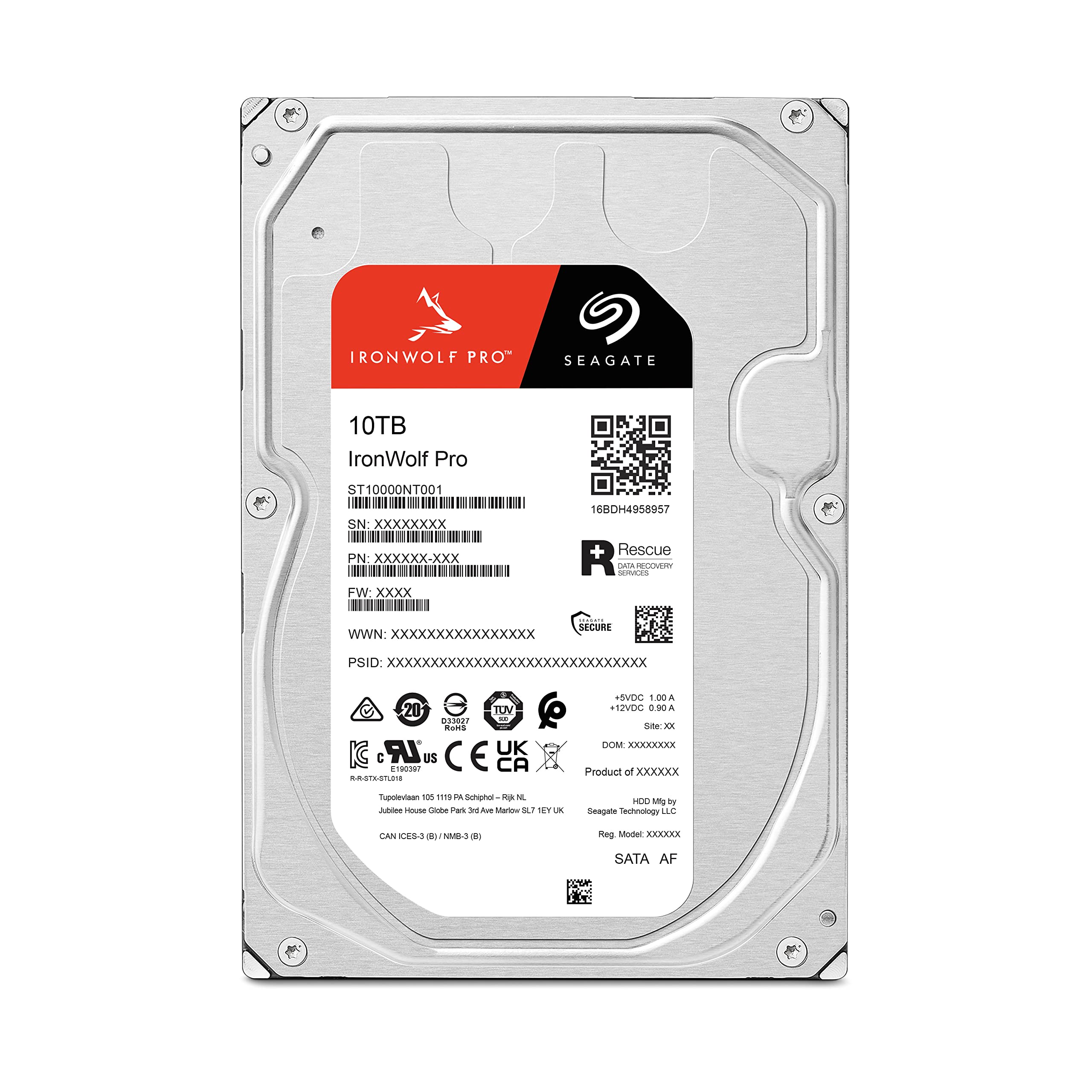 Amazon | Seagate IronWolf Pro 10TB Enterprise NAS 内蔵HDD - CMR
