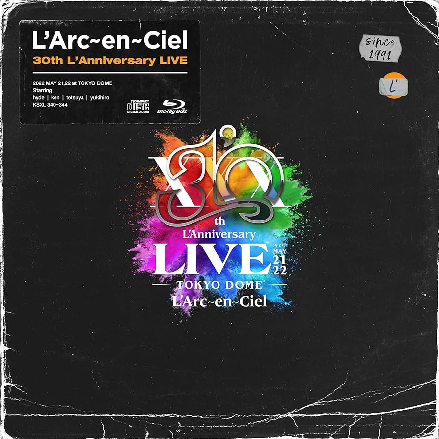 Amazon.co.jp: L'Arc〜en〜Ciel 30th L'Anniversary LIVE (完全生産