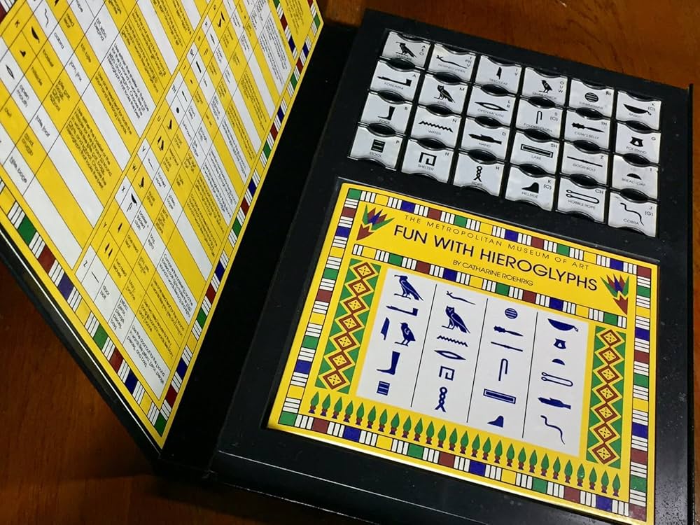 Amazon.com: Fun with Hieroglyphs: 24 Rubber Stamps, Hieroglyph