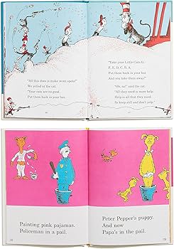 Dr. Seuss's Second Beginner Book Boxed Set Collection: The Cat in