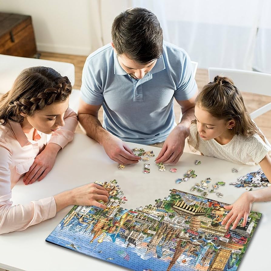 Amazon.com: Busy City Jigsaw Puzzles for Adults 500 Piece of