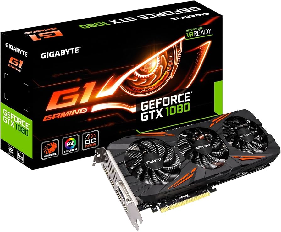 Amazon.com: GIGABYTE GV-N1080G1 GAMING-8GD GeForce GTX 1080 G1