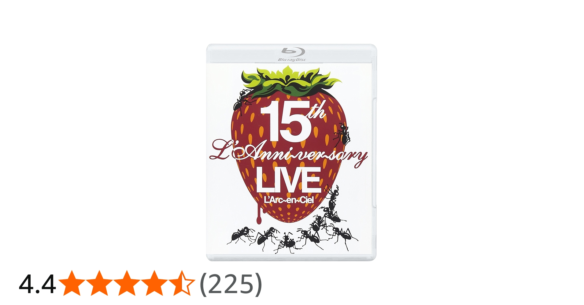 Amazon.co.jp: 15th L'Anniversary Live(Blu-ray Disc) : ラルク・アン