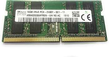 SK Hynix 16GB DDR4 2400MHz CL17 SODIMM HMA82GS6AFR8N-UH Memory