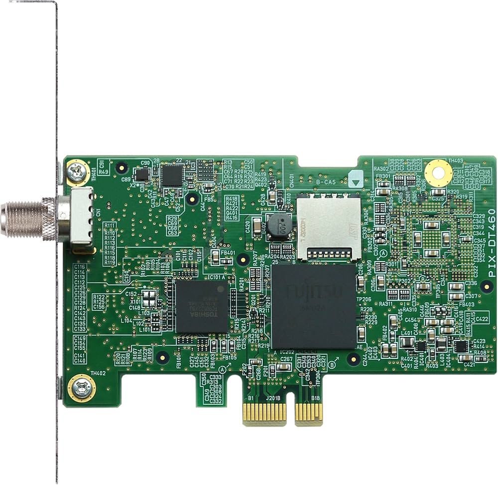 Amazon | ピクセラ Windows10対応 PCIe接続 テレビチューナー (2番組