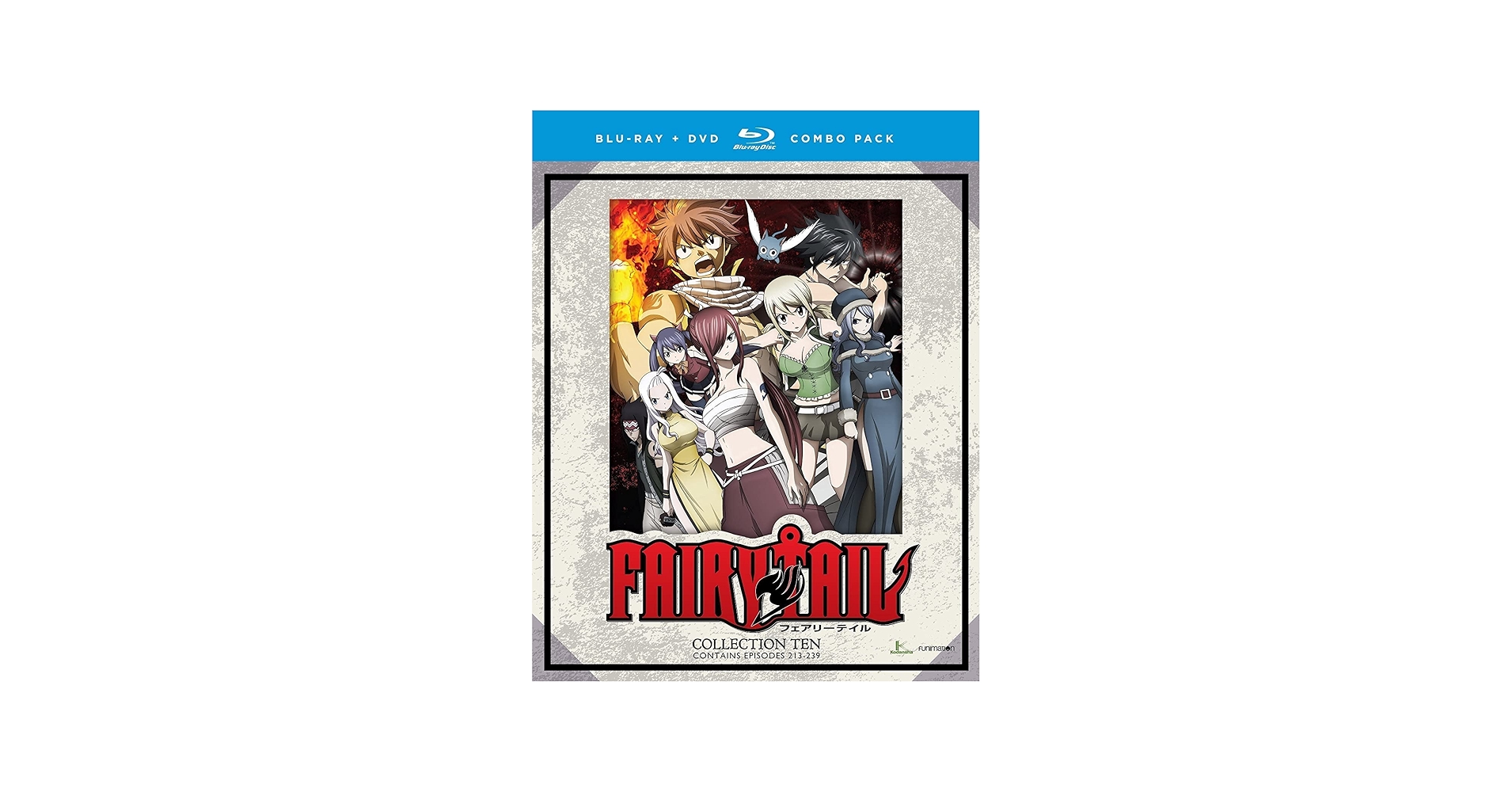 Amazon.com: Fairy Tail: Collection Ten [Blu-ray] : Cherami Leigh