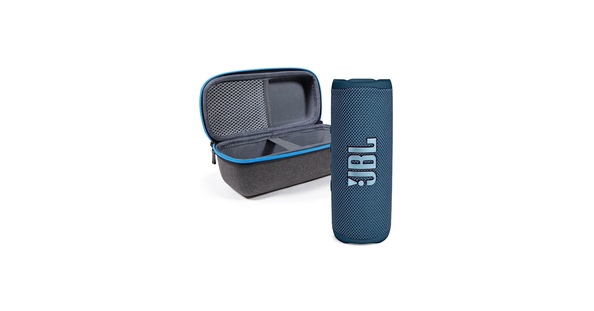 Amazon.com: JBL Flip 6 (Blue) + Bundle with divvi! Protective