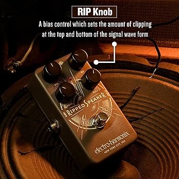 Amazon.com: Electro-Harmonix Ripped Speaker Fuzz Pedal : Musical