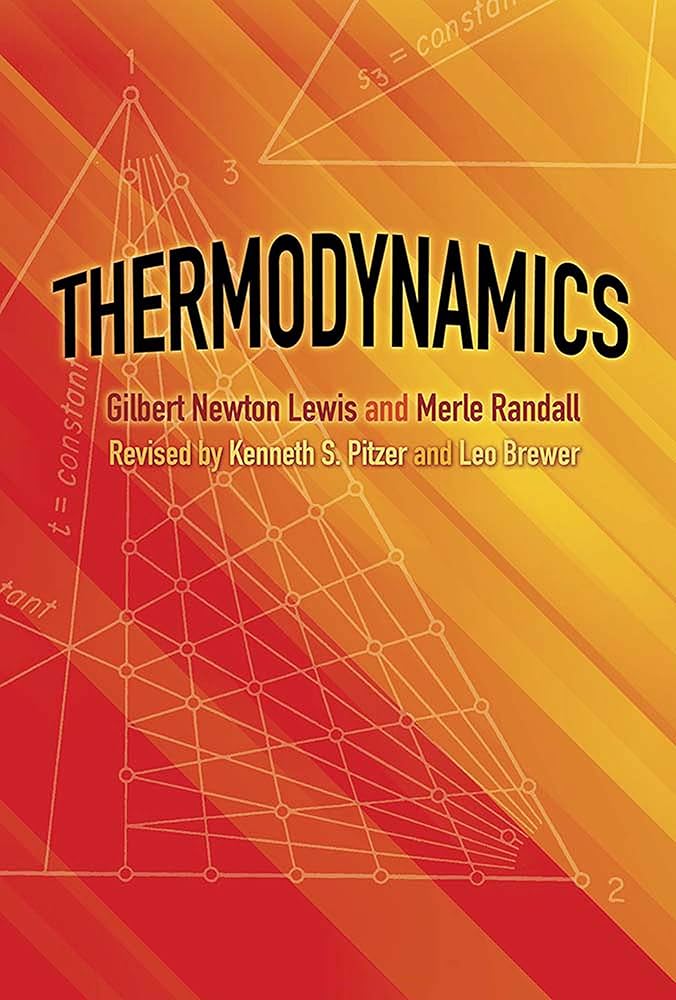 Thermodynamics (Dover Books on Chemistry): Lewis, Gilbert Newton