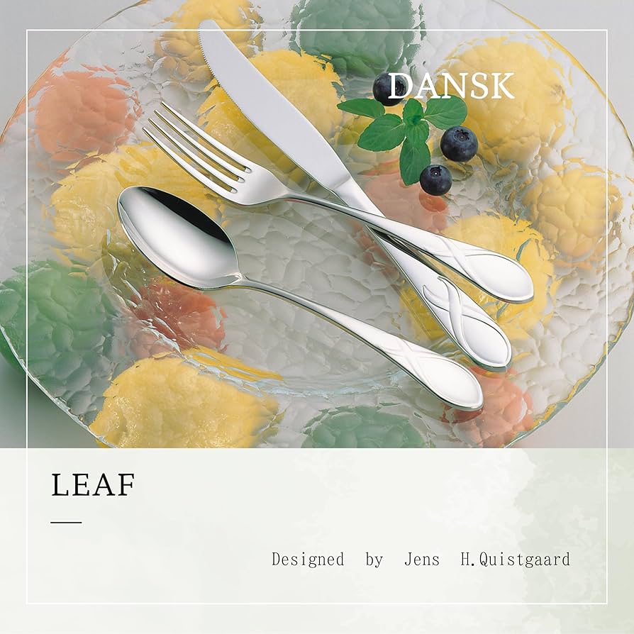 Amazon｜ダンスク(Dansk) LEAF カトラリー20本セット ディナー20PCS