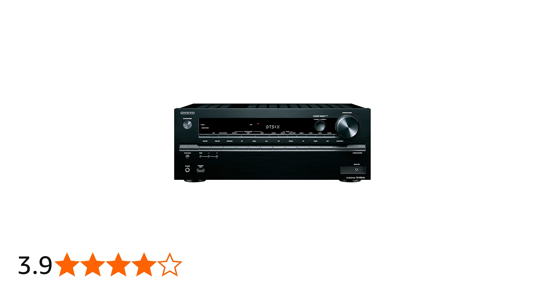 Amazon.co.jp: ONKYO 7.2ch対応AVセンター TX-NR646(B) : 家電＆カメラ