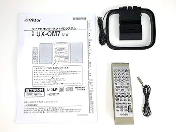 Amazon | Victor ビクター JVC UX-QM7-S シルバー マイクロ