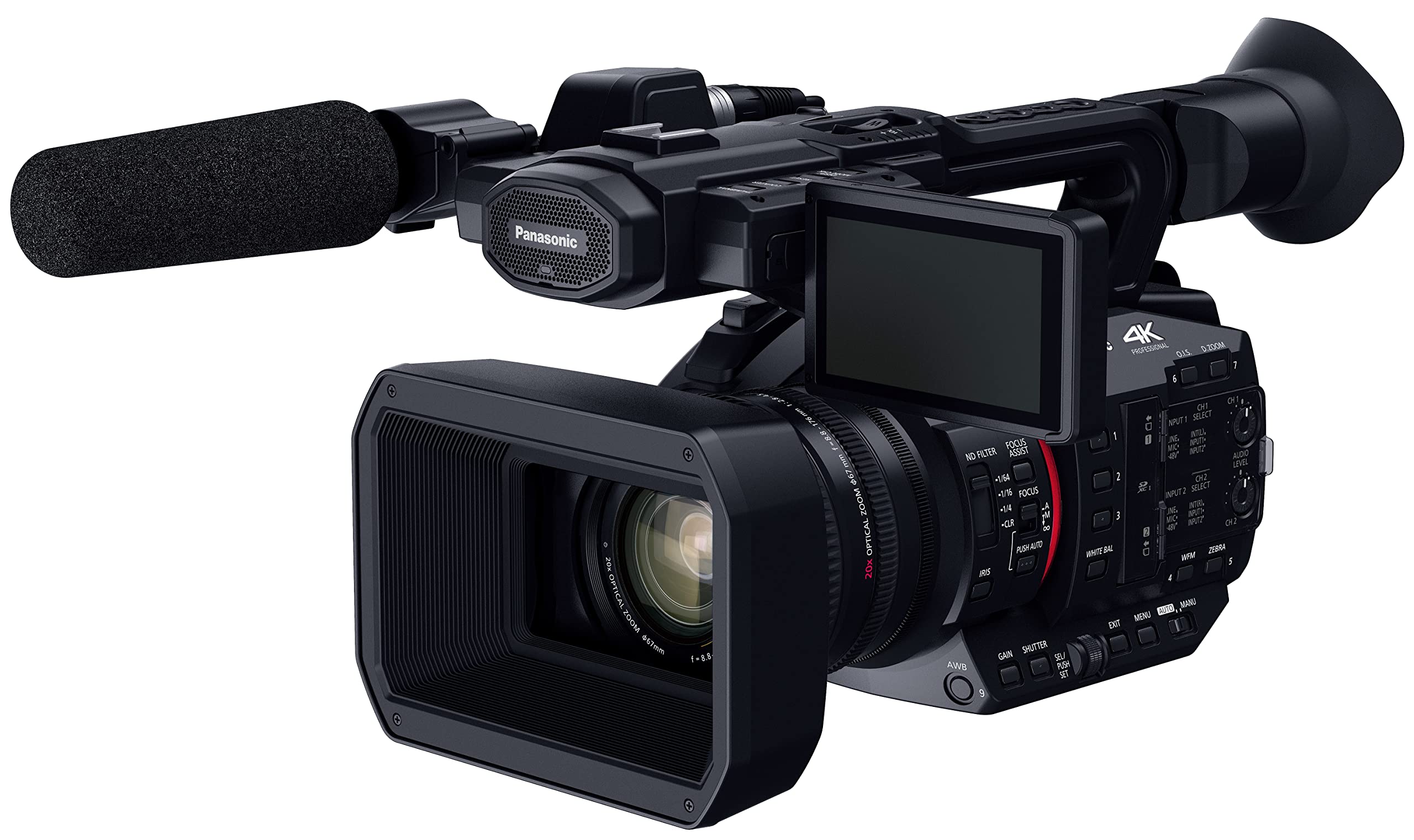 Amazon.co.jp: パナソニック(Panasonic) 4K ビデオカメラ SDダブル