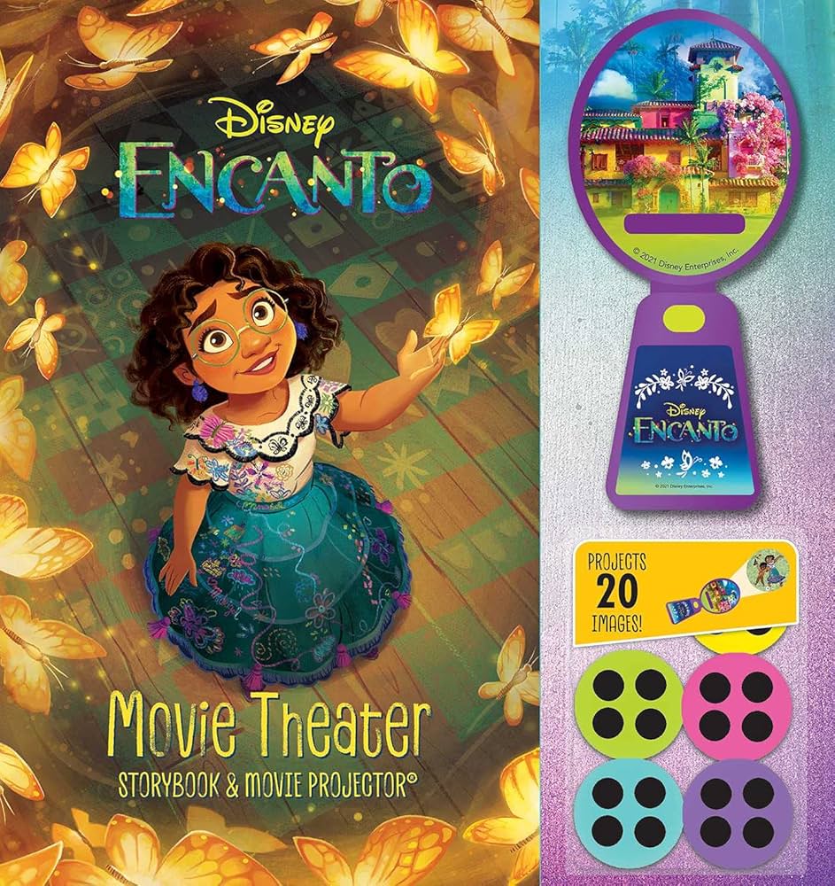 Amazon.com: Disney Encanto: Movie Theater Storybook & Movie
