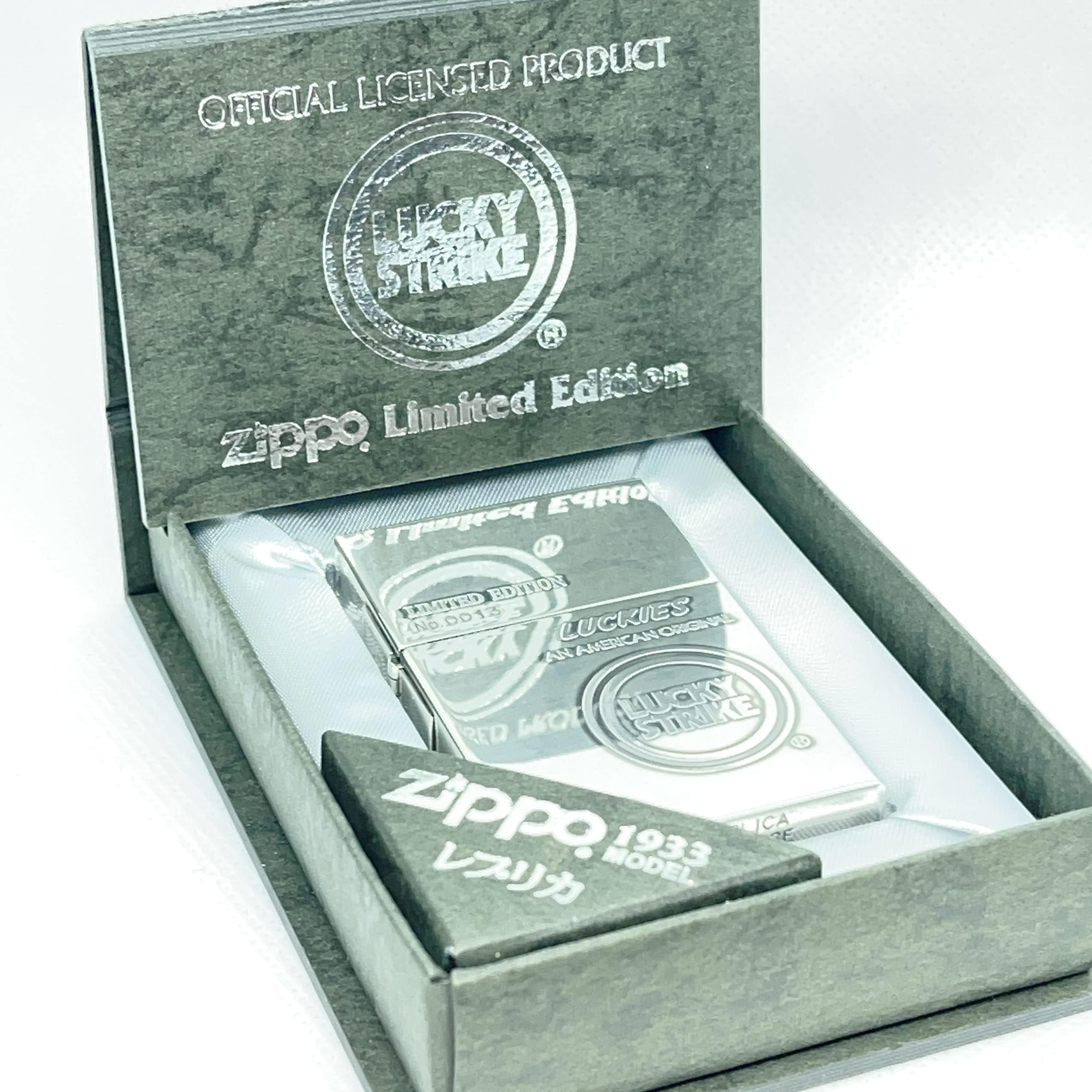 Amazon.co.jp: ライター ストライク LUCKY STRIKE 1933 レプリカ