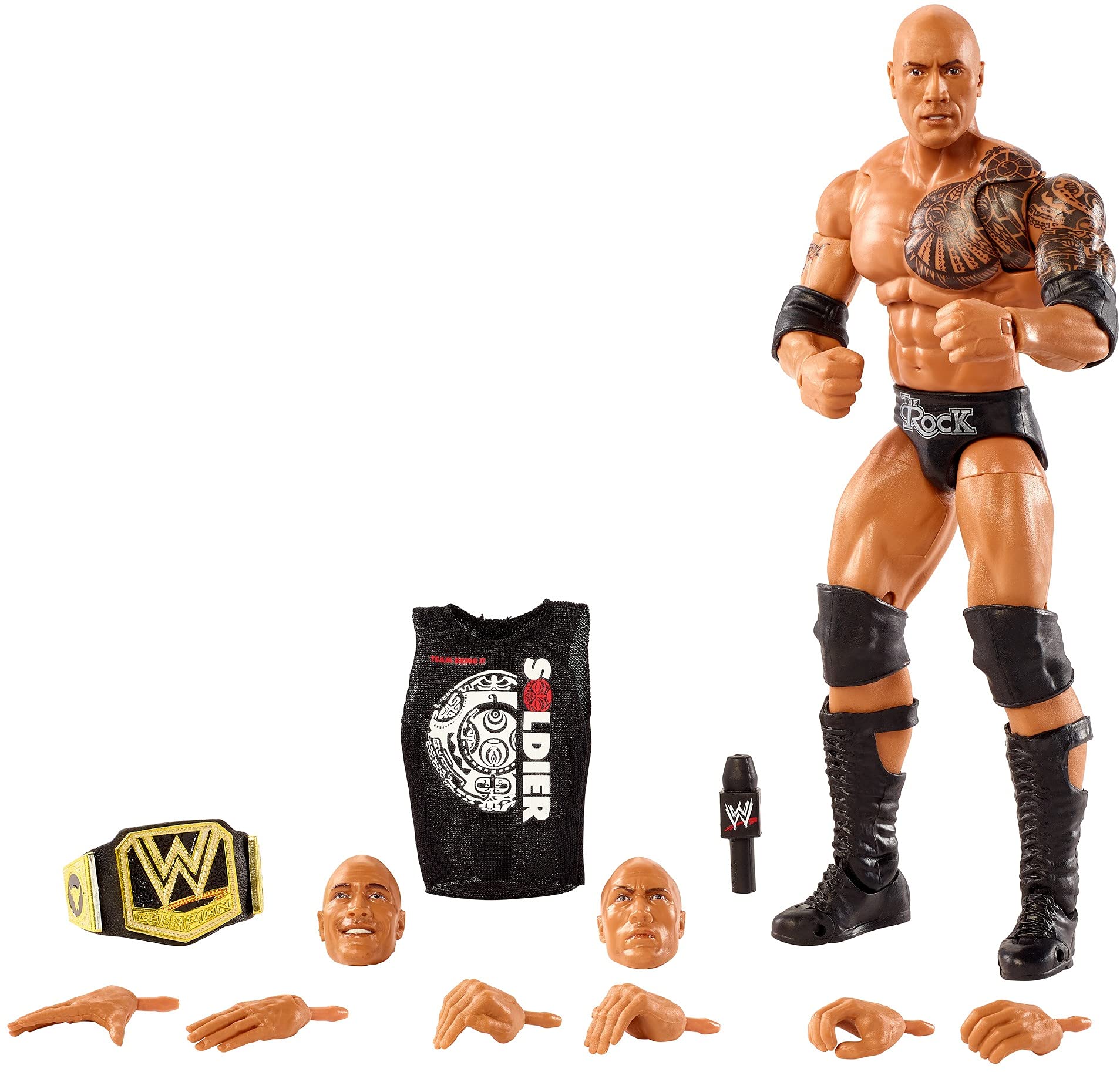 Amazon.co.jp: Mattel Collectible - WWE Rock : おもちゃ