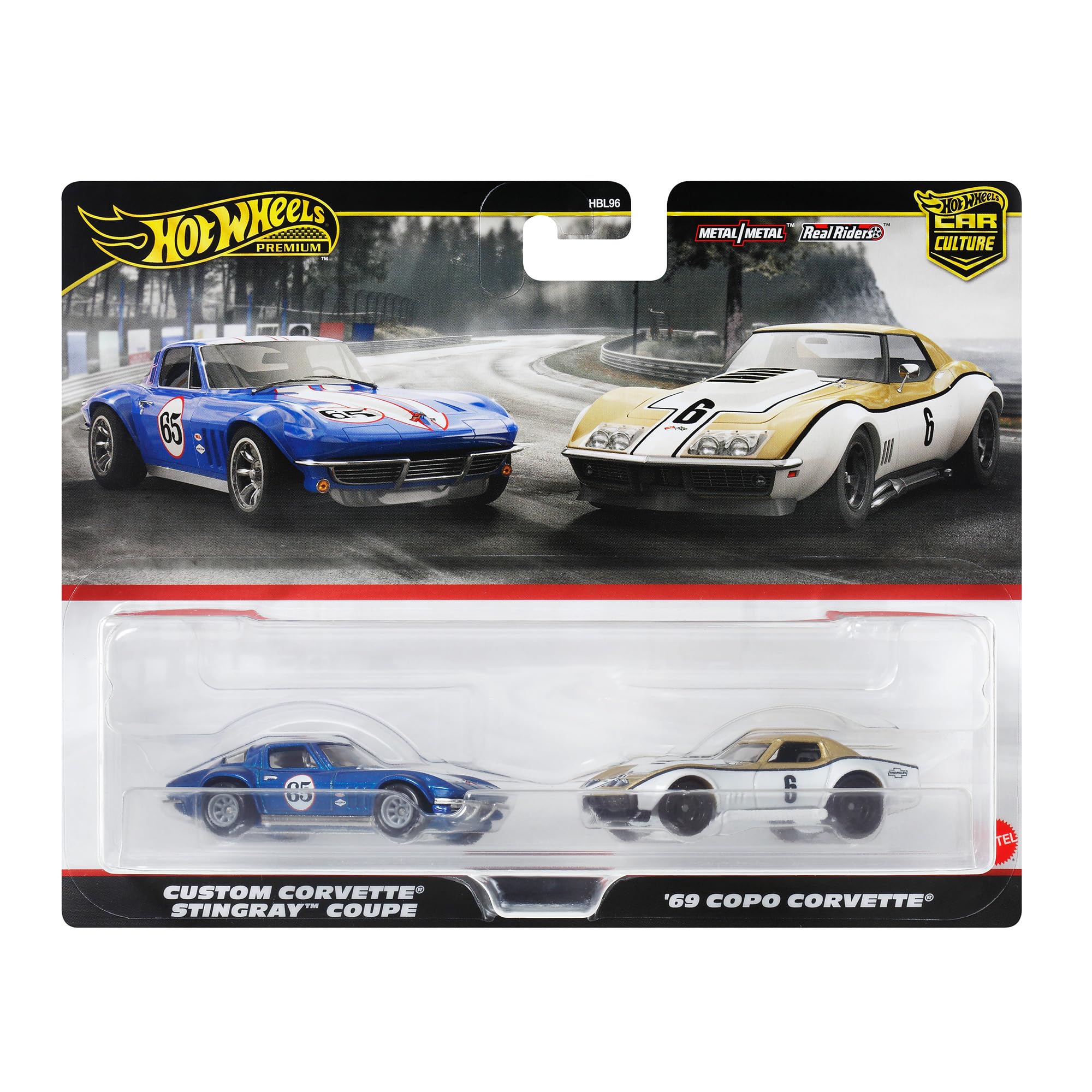Amazon | ホットウィール(Hot Wheels) プレミアム 2パック '69 COPO