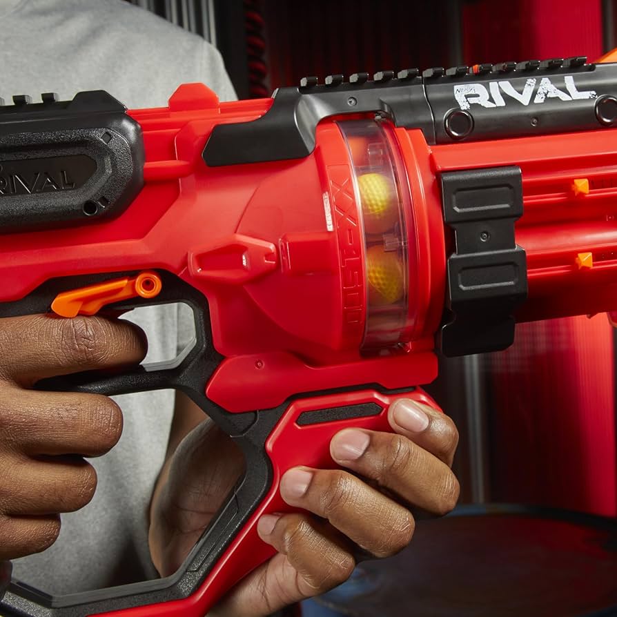 Amazon.co.jp: Nerf Rival Roundhouse XX-1500 レッドブラスター