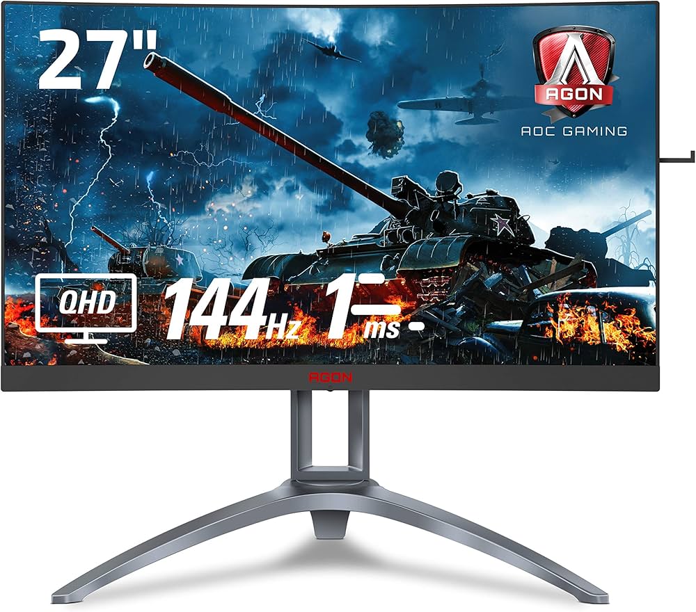 Amazon.co.jp: AOC ゲーミングモニター AG273QCX/11(27インチ/曲面