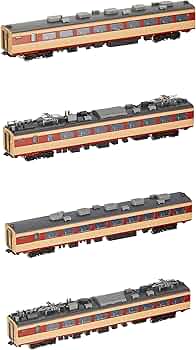 Amazon | TOMIX Nゲージ 485系 雷鳥 増結4両セット 92335 鉄道模型