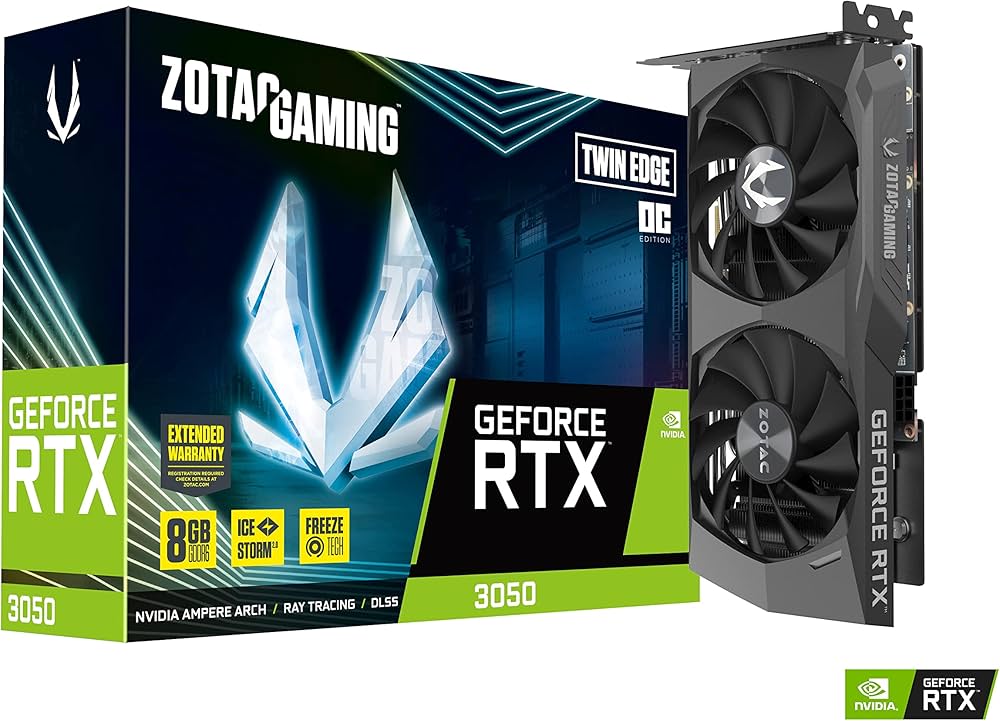 Amazon | ZOTAC GAMING GeForce RTX 3050 Twin Edge OC グラフィックス