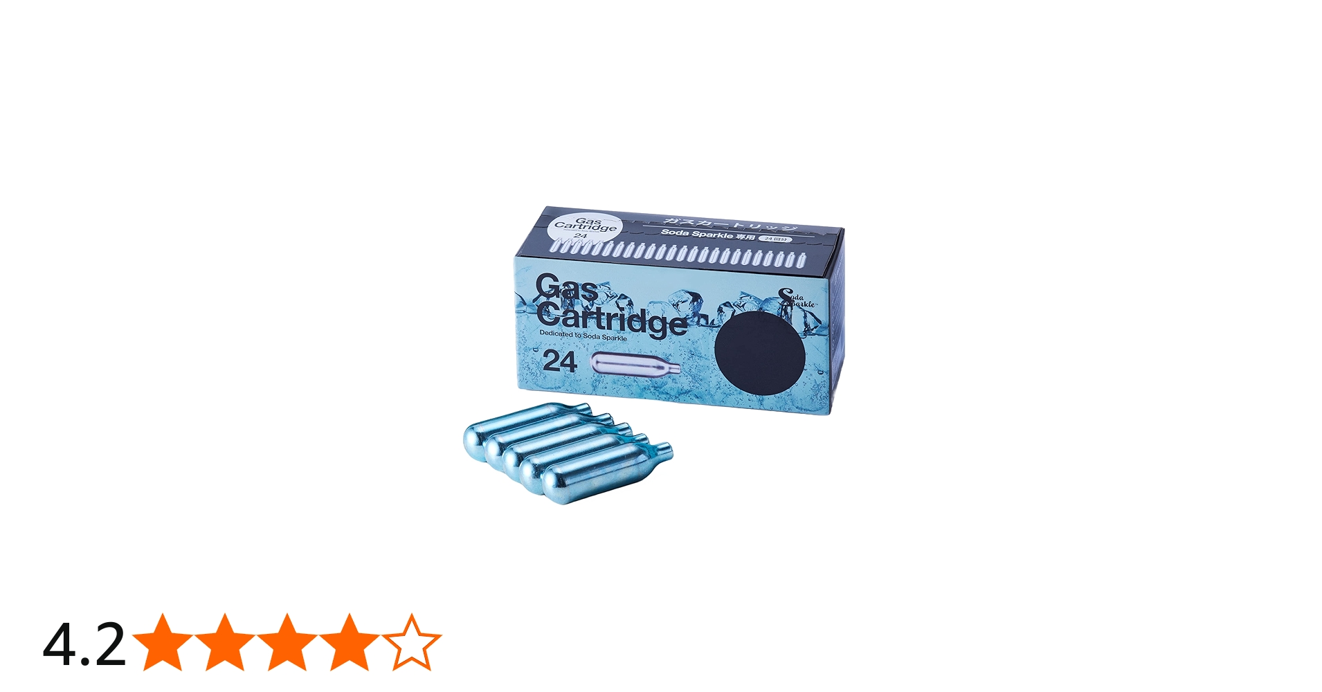 Amazon | SodaSparkle Soda Sparkle 専用ガスカートリッジ24本 炭酸