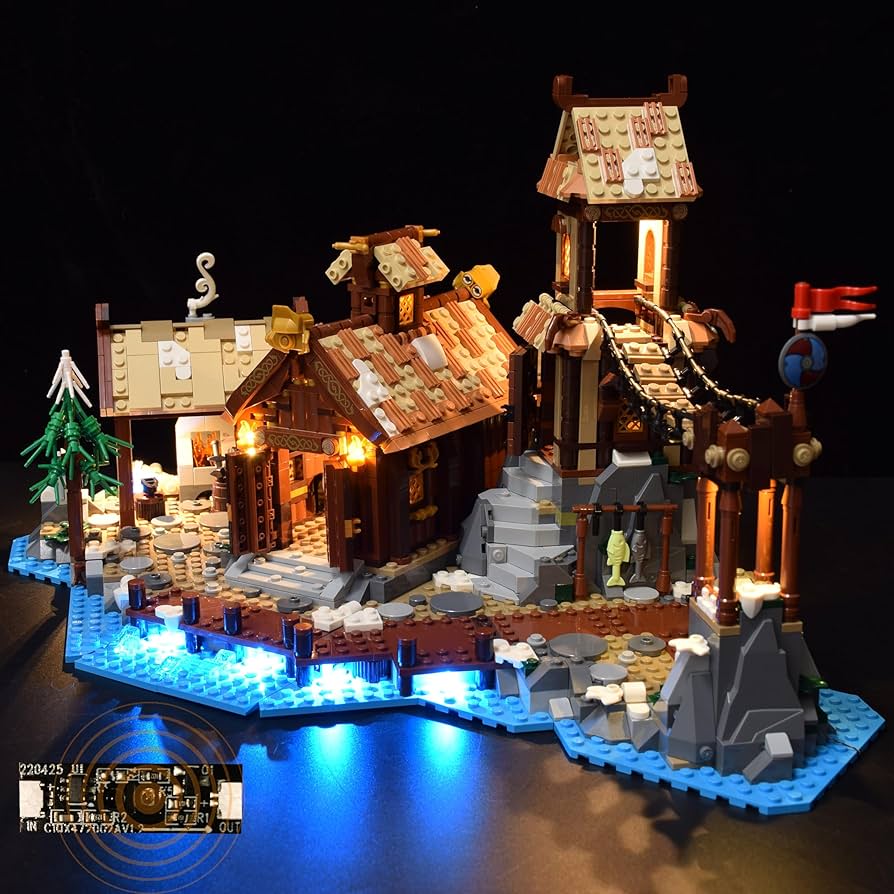 Amazon.com: LightGo LED Lighting Kit Designed for Lego 21343