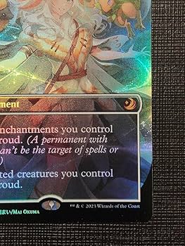 Amazon.co.jp: MTG 偉大なるオーラ術 アニメ絵 Foil 英語 : おもちゃ