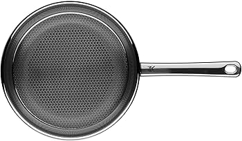 WMF Profi Resist Frigideira 28 cm, aço inoxidável cromado com