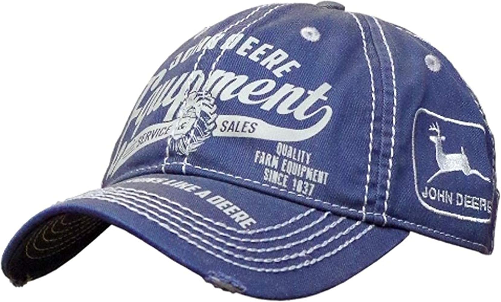 John Deere Equipment Service & Sales Cap Navy at Amazon Men's