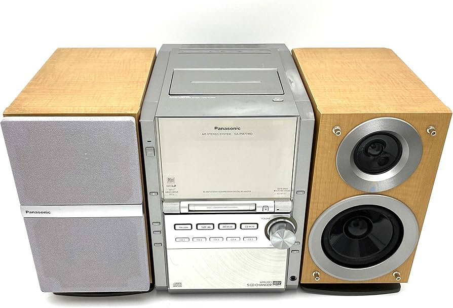 Amazon | Panasonic パナソニック SC-PM77MD-S シルバー MDステレオ