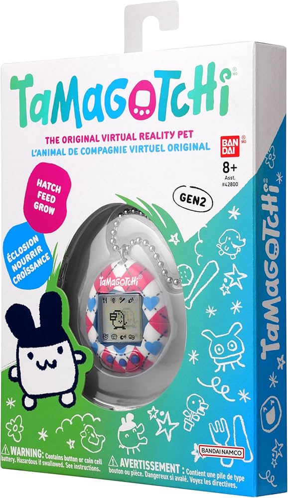 Amazon.com: Tamagotchi Original - Argyle Heart : Toys & Games