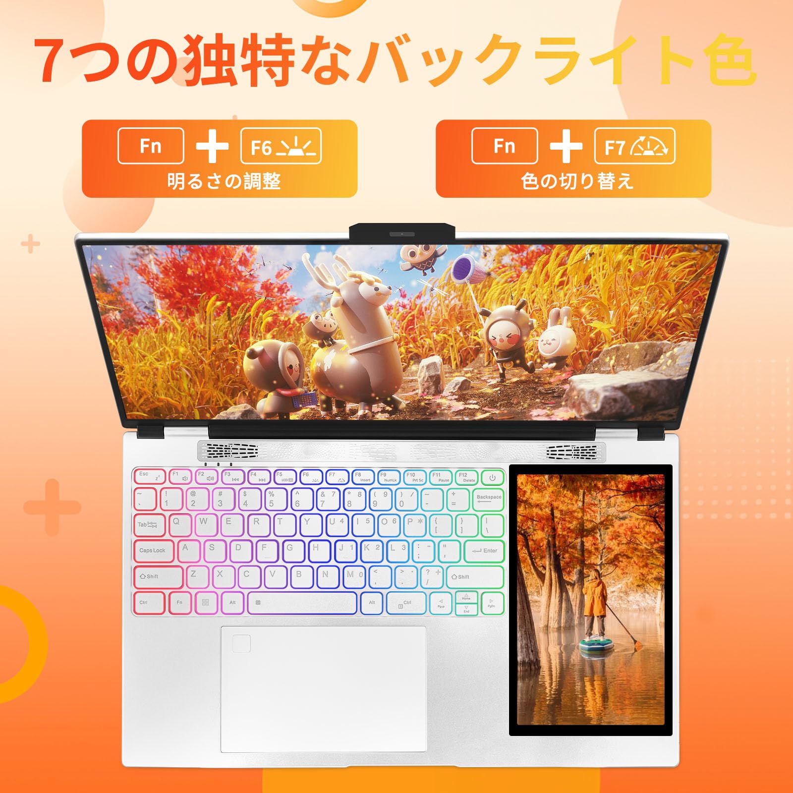 Amazon.co.jp: SERYUB 第11世代Celeron N5105 ダブル液晶 FHD IPS