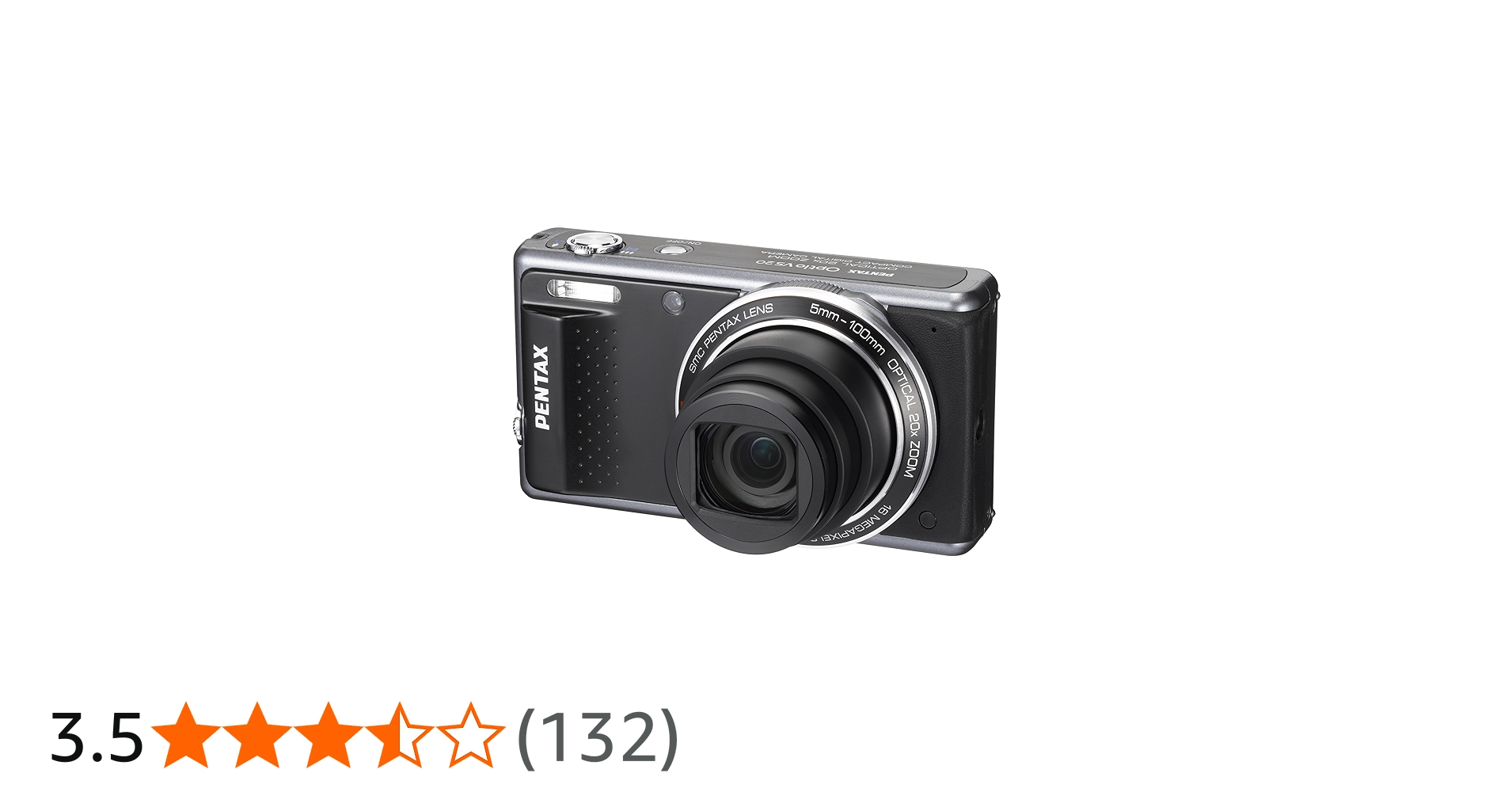 Amazon | PENTAX デジタルカメラ Optio VS20(ノーブルブラック)1600万