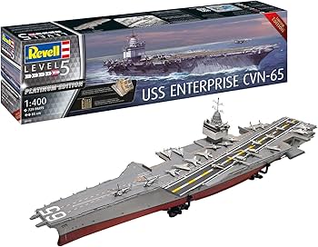 Amazon | ドイツレベル 1/400 アメリカ海軍 USS エンタープライズ CVN