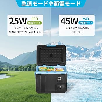 Amazon.co.jp: Tecnolove 車載冷蔵庫 20L -20℃～20℃ 急速冷凍