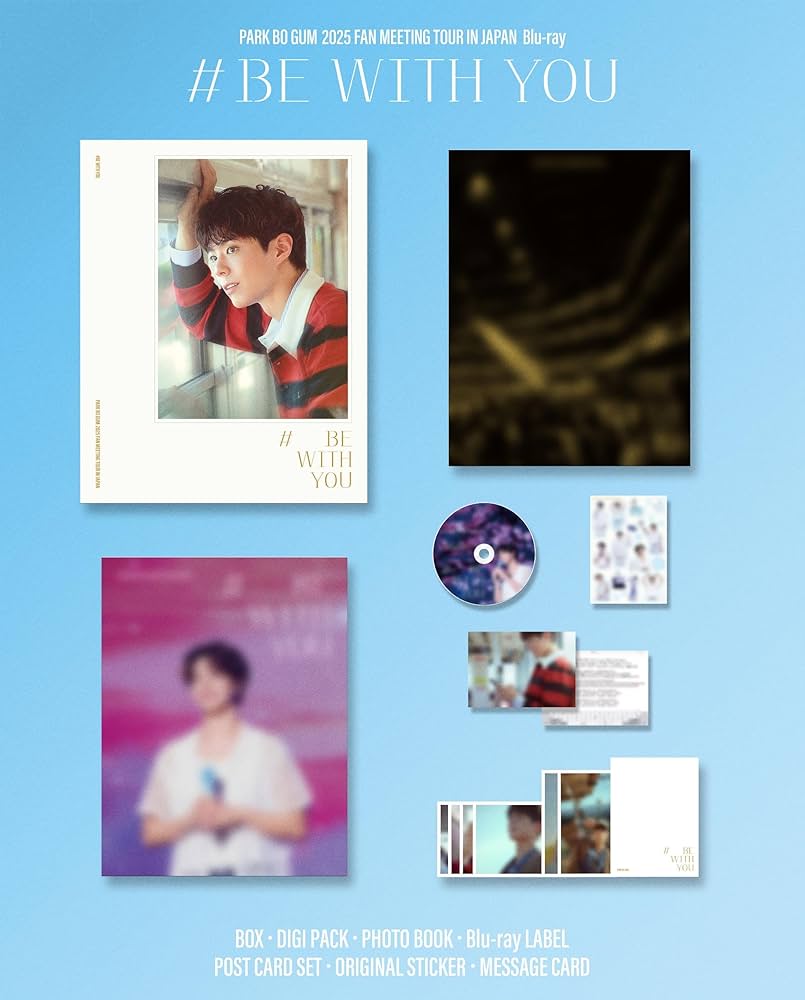 Amazon.co.jp: PARK BO GUM 2025 FAN MEETING TOUR [BE WITH YOU] IN