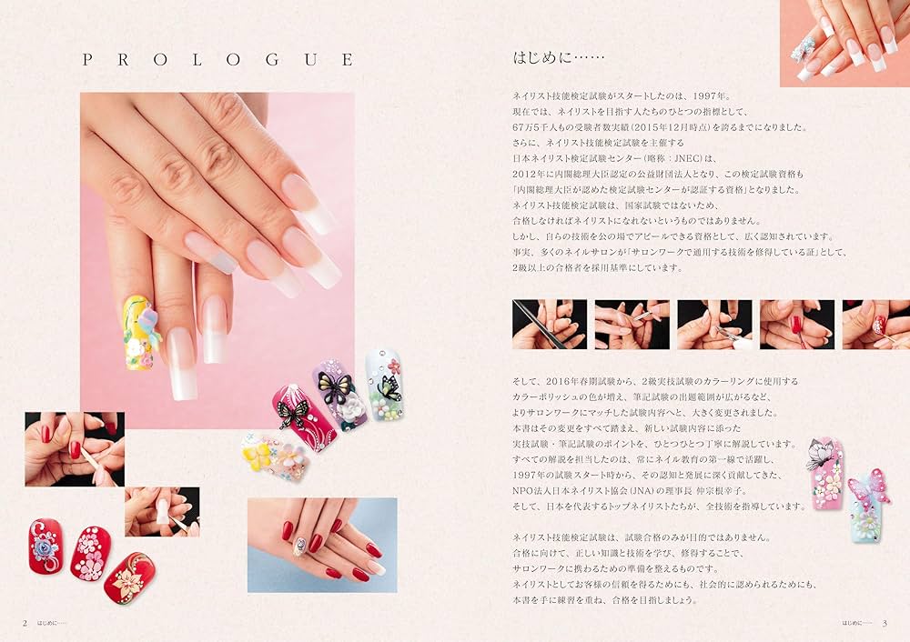 ネイリスト検定セット 3級 2級 1級 ネイルセット【テキスト付き