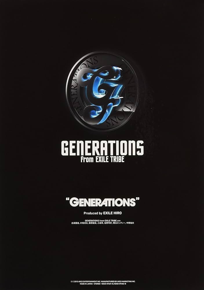 Amazon.co.jp: GENERATIONS (ALBUM+DVD) - GENERATIONS from EXILE